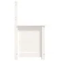 Solid white pine wood bench 80x41x77 cm by vidaXL, Banks - Ref: Foro24-823550, Price: 114,47 €, Discount: %