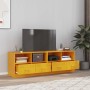 Muebles para TV 2 unidades acero amarillo mostaza 67x39x44 cm en Muebles TV | Comprar online en Foru.es