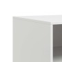 Mueble para TV de acero blanco 67x39x44 cm en Muebles TV | Comprar online en Foru.es