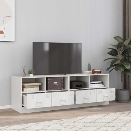 Muebles para TV 2 unidades acero blanco 67x39x44 cm en Muebles TV | Comprar online en Foru.es
