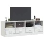 Muebles para TV 2 unidades acero blanco 67x39x44 cm en Muebles TV | Comprar online en Foru.es