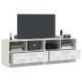 Muebles para TV 2 unidades acero blanco 67x39x44 cm en Muebles TV | Comprar online en Foru.es