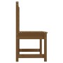 Banco de jardín madera maciza pino marrón miel 109 cm de vidaXL, Bancos de jardín - Ref: Foro24-824035, Precio: 95,61 €, Desc...