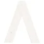 Taburetes 2 unidades madera maciza de pino blanco 40x40x45 cm de vidaXL, Taburetes y sillas plegables - Ref: Foro24-823660, P...
