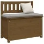 Solid pine wood bench honey brown 80x41x77 cm by vidaXL, Banks - Ref: Foro24-823552, Price: 118,50 €, Discount: %