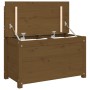 Banco de madera maciza pino marrón miel 80x41x77 cm de vidaXL, Bancos - Ref: Foro24-823552, Precio: 120,19 €, Descuento: %