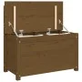 Solid pine wood bench honey brown 80x41x77 cm by vidaXL, Banks - Ref: Foro24-823552, Price: 118,50 €, Discount: %