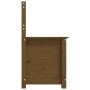 Banco de madera maciza pino marrón miel 80x41x77 cm de vidaXL, Bancos - Ref: Foro24-823552, Precio: 120,19 €, Descuento: %