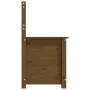 Solid pine wood bench honey brown 80x41x77 cm by vidaXL, Banks - Ref: Foro24-823552, Price: 118,50 €, Discount: %