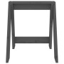 Taburetes 2 unidades madera maciza de pino gris 40x40x45 cm de vidaXL, Taburetes y sillas plegables - Ref: Foro24-823661, Pre...