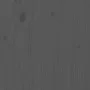 Taburetes 2 unidades madera maciza de pino gris 40x40x45 cm de vidaXL, Taburetes y sillas plegables - Ref: Foro24-823661, Pre...