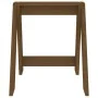 2 solid pine wood stools honey brown 40x40x45 cm by vidaXL, Folding stools and chairs - Ref: Foro24-823662, Price: 31,44 €, D...