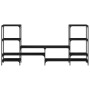 Mueble para TV madera de ingeniería negro 206,5x28,5x95 cm en Muebles TV | Comprar online en Foru.es