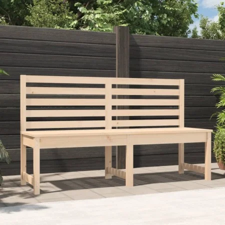 Banco de jardín madera maciza pino 157,5 cm de vidaXL, Bancos de jardín - Ref: Foro24-824039, Precio: 101,79 €, Descuento: %