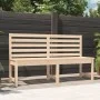Banco de jardín madera maciza pino 157,5 cm de vidaXL, Bancos de jardín - Ref: Foro24-824039, Precio: 101,79 €, Descuento: %