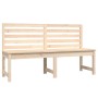 Banco de jardín madera maciza pino 157,5 cm de vidaXL, Bancos de jardín - Ref: Foro24-824039, Precio: 102,93 €, Descuento: %