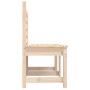 Banco de jardín madera maciza pino 157,5 cm de vidaXL, Bancos de jardín - Ref: Foro24-824039, Precio: 102,93 €, Descuento: %