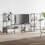 Mueble de TV madera de ingeniería gris Sonoma 206,5x28,5x95 cm en Muebles TV | Comprar online en Foru.es