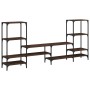 Mueble de TV madera de ingeniería marrón roble 206,5x28,5x95 cm en Muebles TV | Comprar online en Foru.es