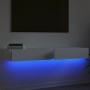 Muebles de TV con luces LED 2 unidades blanco 60x35x15,5 cm en Muebles TV | Comprar online en Foru.es