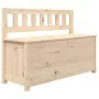 Bank aus massivem Kiefernholz, 110 x 41 x 76,5 cm von vidaXL, Banken - Ref: Foro24-823554, Preis: 107,68 €, Rabatt: %