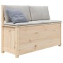 Banco de madera maciza de pino 110x41x76,5 cm de vidaXL, Bancos - Ref: Foro24-823554, Precio: 109,05 €, Descuento: %