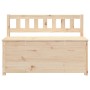 Banco de madera maciza de pino 110x41x76,5 cm de vidaXL, Bancos - Ref: Foro24-823554, Precio: 109,05 €, Descuento: %