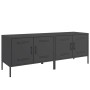 Muebles de TV 2 piezas acero negro 68x39x50,5 cm en Muebles TV | Comprar online en Foru.es