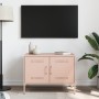 Mueble de TV acero rosa 68x39x50,5 cm en Muebles TV | Comprar online en Foru.es