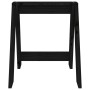 Taburetes 2 unidades madera maciza de pino negro 40x40x45 cm de vidaXL, Taburetes y sillas plegables - Ref: Foro24-823663, Pr...