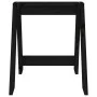 Taburetes 2 unidades madera maciza de pino negro 40x40x45 cm de vidaXL, Taburetes y sillas plegables - Ref: Foro24-823663, Pr...