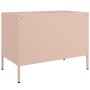 Mueble de TV acero rosa 68x39x50,5 cm en Muebles TV | Comprar online en Foru.es