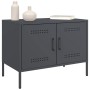 Mueble de TV acero gris antracita 68x39x50,5 cm en Muebles TV | Comprar online en Foru.es