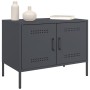 Muebles de TV 2 unidades acero gris antracita 68x39x50,5 cm en Muebles TV | Comprar online en Foru.es