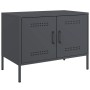 Muebles de TV 2 unidades acero gris antracita 68x39x50,5 cm en Muebles TV | Comprar online en Foru.es