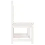 Banco de jardín madera maciza pino blanco 157,5 cm de vidaXL, Bancos de jardín - Ref: Foro24-824040, Precio: 142,62 €, Descue...