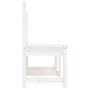 Banco de jardín madera maciza pino blanco 157,5 cm de vidaXL, Bancos de jardín - Ref: Foro24-824040, Precio: 144,86 €, Descue...