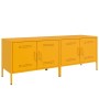 Muebles para TV 2 piezas acero amarillo mostaza 68x39x50,5 cm en Muebles TV | Comprar online en Foru.es