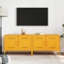 Muebles para TV 2 piezas acero amarillo mostaza 68x39x50,5 cm en Muebles TV | Comprar online en Foru.es