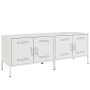 Muebles de TV 2 piezas acero blanco 68x39x50,5 cm en Muebles TV | Comprar online en Foru.es