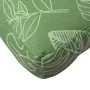 Cojín para palés tela estampado de hojas 60x40x12 cm de vidaXL, Cojines para sillas y sofás - Ref: Foro24-360576, Precio: 21,...