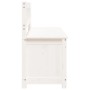 Banco de madera maciza de pino blanco 110x41x76,5 cm de vidaXL, Bancos - Ref: Foro24-823555, Precio: 142,21 €, Descuento: %