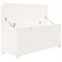 Banco de madera maciza de pino blanco 110x41x76,5 cm de vidaXL, Bancos - Ref: Foro24-823555, Precio: 139,78 €, Descuento: %