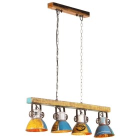 Lámpara de techo industrial multicolor 25 W E27 111 cm de vidaXL, Lámparas - Ref: Foro24-344393, Precio: 138,87 €, Descuento: %