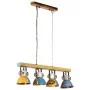 Lámpara de techo industrial multicolor 25 W E27 111 cm de vidaXL, Lámparas - Ref: Foro24-344393, Precio: 119,86 €, Descuento: %