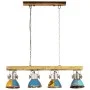 Lámpara de techo industrial multicolor 25 W E27 111 cm de vidaXL, Lámparas - Ref: Foro24-344393, Precio: 119,86 €, Descuento: %