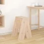 Stools 2 units solid pine wood 40x40x60 cm by vidaXL, Folding stools and chairs - Ref: Foro24-823664, Price: 48,74 €, Discoun...