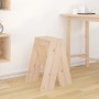 Taburetes 2 unidades madera maciza de pino 40x40x60 cm de vidaXL, Taburetes y sillas plegables - Ref: Foro24-823664, Precio: ...