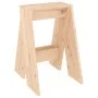 Stools 2 units solid pine wood 40x40x60 cm by vidaXL, Folding stools and chairs - Ref: Foro24-823664, Price: 48,74 €, Discoun...