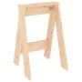 Stools 2 units solid pine wood 40x40x60 cm by vidaXL, Folding stools and chairs - Ref: Foro24-823664, Price: 48,74 €, Discoun...